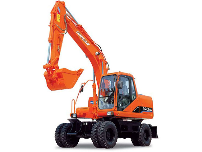Колесный экскаватор DAEWOO-DOOSAN